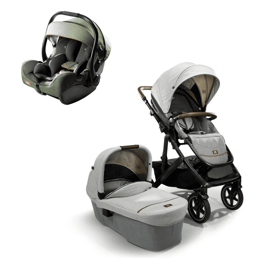 Joie Signature Vinca Kinderwagen Oyster inkl. Joie i-Jemini Babyschale Pine – Joie Signature Vinca Kinderwagen Oyster inkl. Joie i-Jemini Babyschale Pine bei babybrands.de kaufen ✓ sicher, einfach & bequem online bestellen ✓